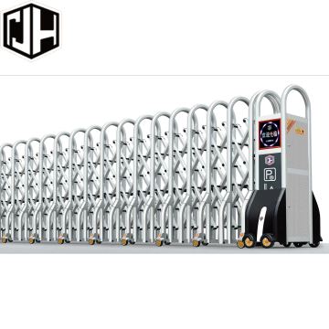 Retractable Open Style Aluminum Automatic Accordion Gate