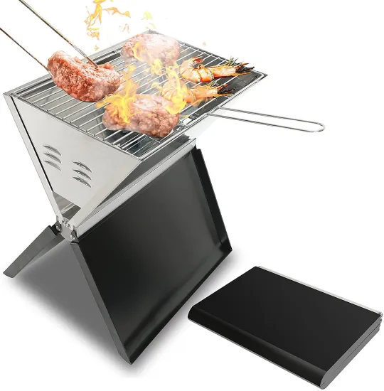 Charcoal Flip Folding Bbq Grills Salmon Board Folding Bbq Charcoal Grill Portable Barbecue Grill Folding Charcoal Stove