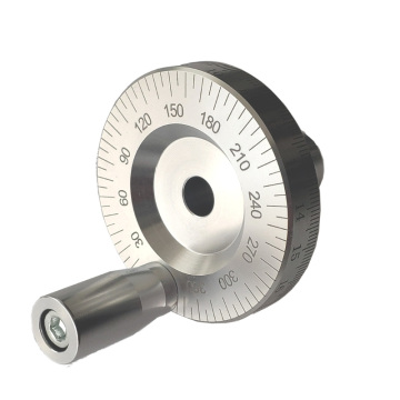 SL63-10 Rotating Handwheel - Aluminum Alloy Hand Wheel with Scale