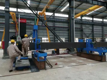 Automatic H Beam End Face Milling Machine