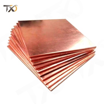 Factory Direct 99,99% Καθαρές πλακές χαλκού και φύλλα - 4mm, 6mm, 8mm Χαλκός 110
