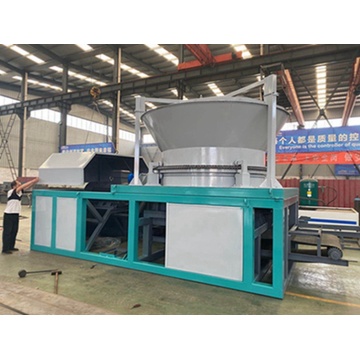 Special disc crusher for timber