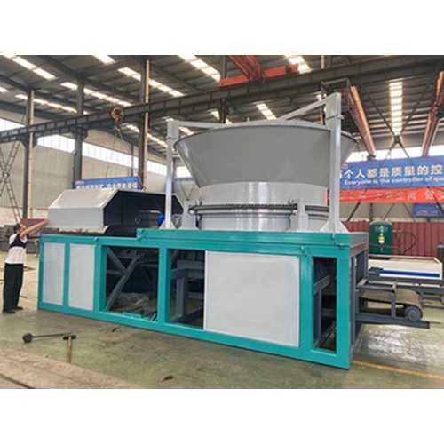 Special disc crusher for timber