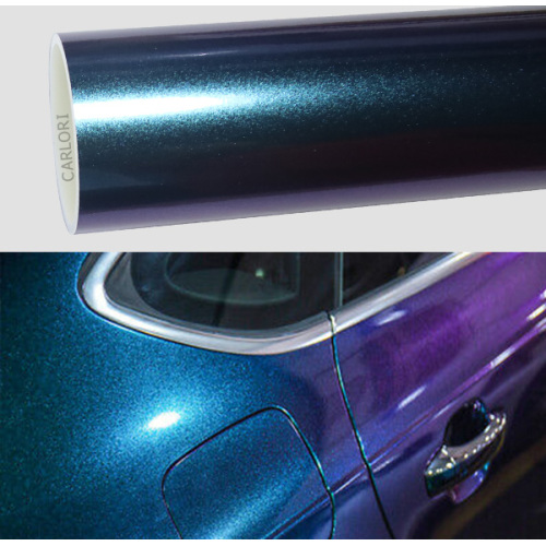 Gloss Diamant Vinyle de voiture bleu violet Vinyle