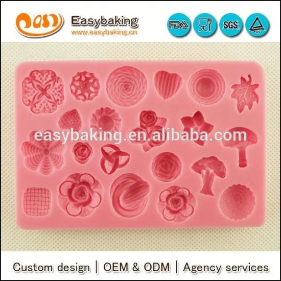 Wholesale custom 3D dream girl silicone molds for fondant cake decorating
