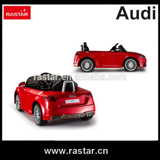 Rastar christmas gift kids toys Audi TTS licensed ride on car