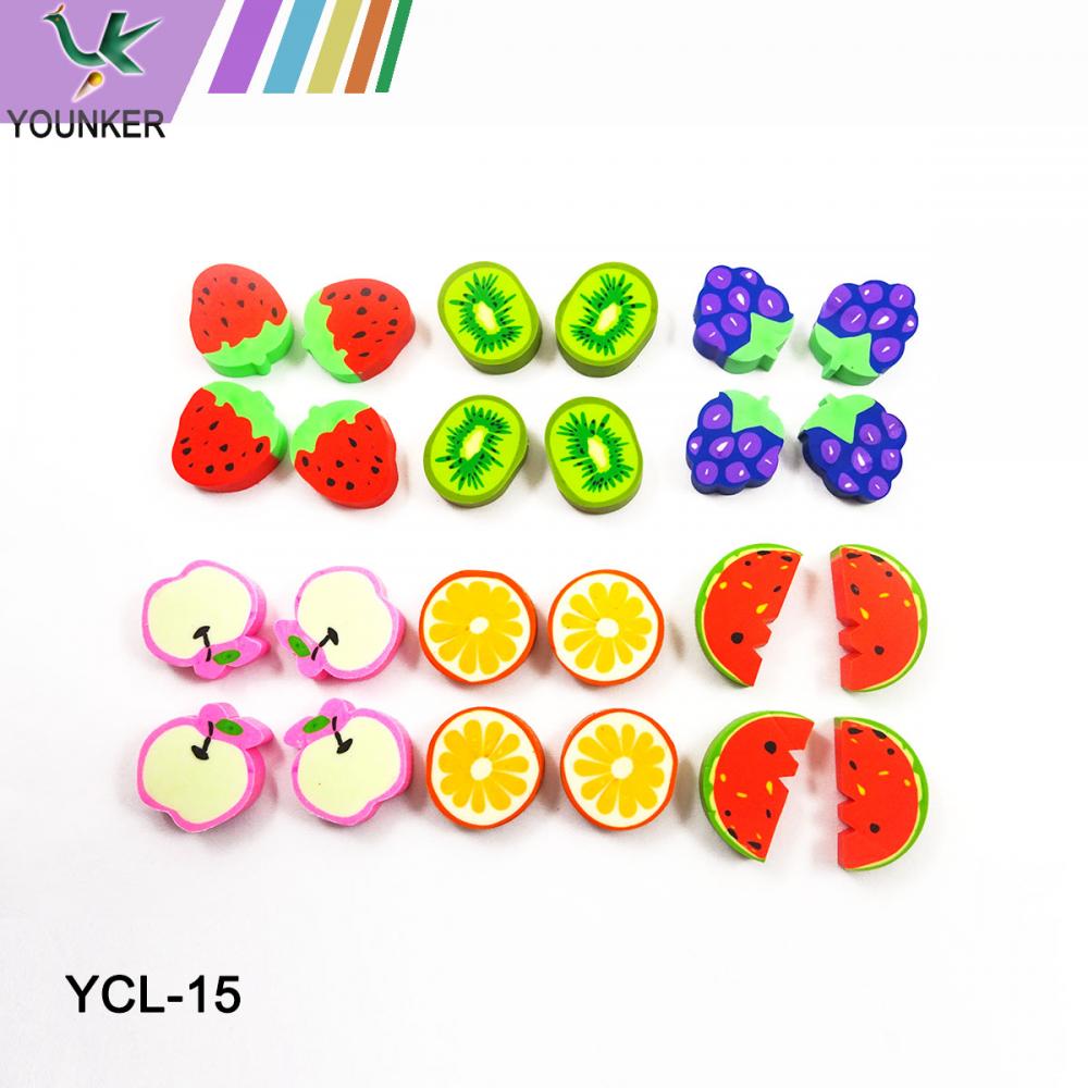 Fruit Erasers