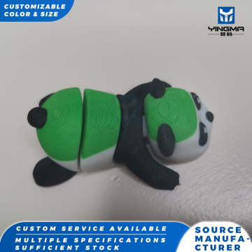 3D Baskılı Mafsallı Panda Kıpırdayan Oyuncak