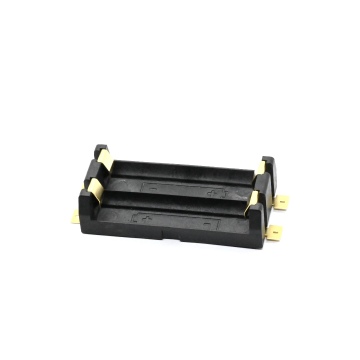 Μαύρη, ανθεκτική στη θερμότητα Nylon SMT Dual AA στήριγμα