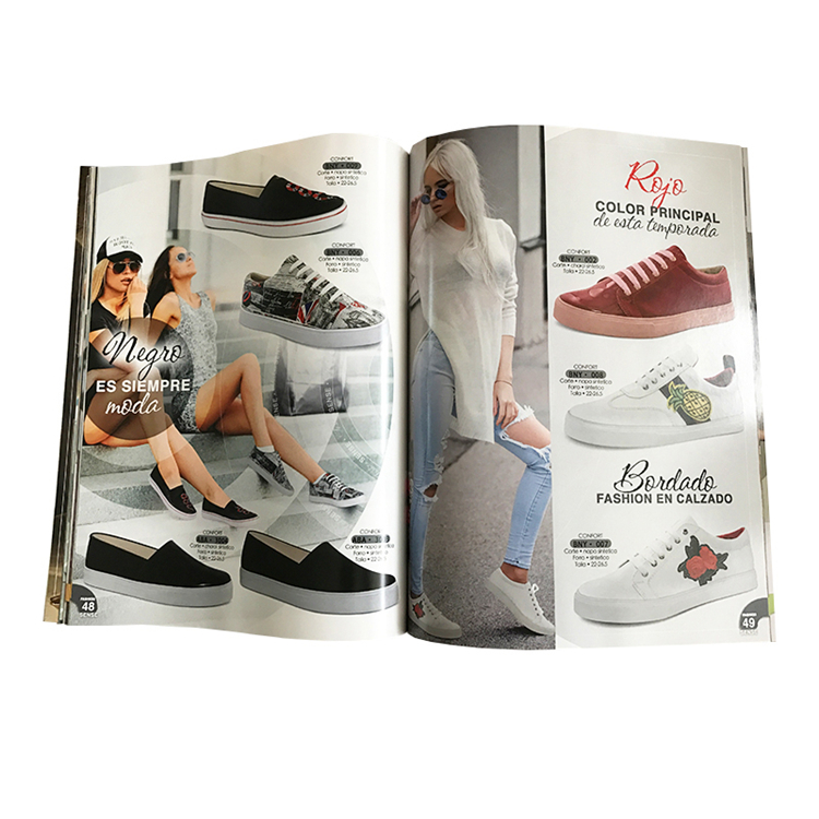 Cheap Soft Cover Fashion Products Magazine