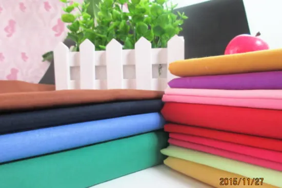 Polyester Plain Dyed Fabric