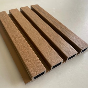 Windproof Waterproof Fluted WPC Wall Panels for Outdoor Exterior Decoration