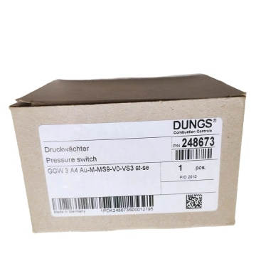 High Burner Micro Air Pressure Switch for Dungs GGW3A4 - 250V, 0.4-3 Mbar, Part Number 248673