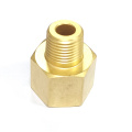 Adaptador de redutor de tubo de bronze 1/2NPT Male para fêmea