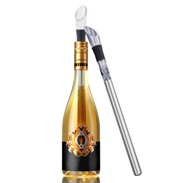Ice Wine Chiller Stick: Stainless Steel Cooler for Wine, Beer, and Beverages