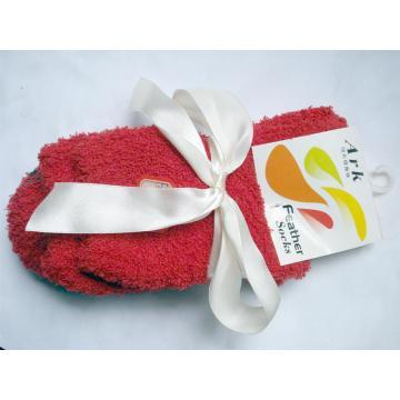 Cozy Sock with Anti Skid Dots Rubber on Sole