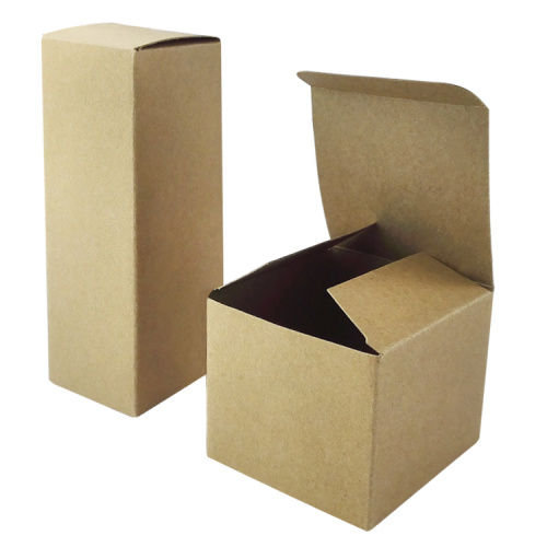 Wholesale Eco-friendly folding brown kraft paper box