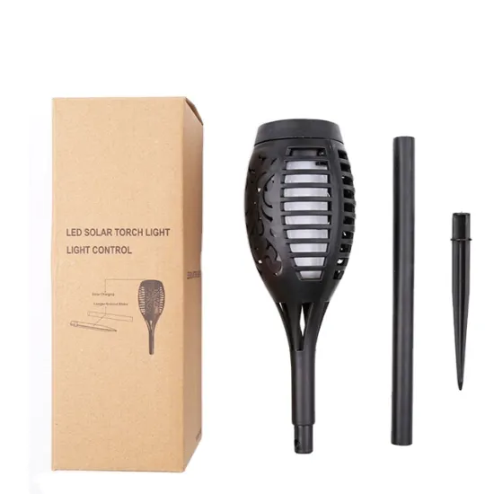Solar Flickering Flame Torch Lights - LED Outdoor Garden Lamp for Patio