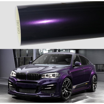 Wrap vinyle violet métallique brillant