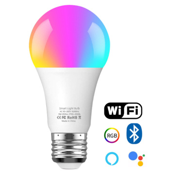 85-265v A60 Tuya Smart Bulb WIFI+Bluetooth