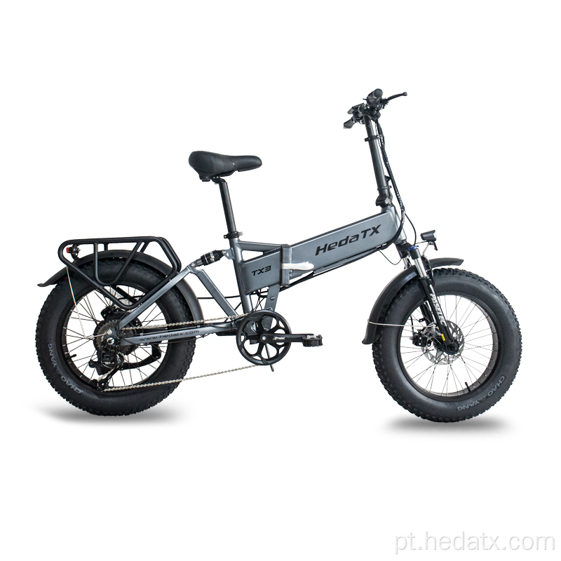 Bicicleta de pneu de bateria de lítio que economiza energia