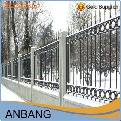 Garden fence, prefabricated steel fence for garden fence