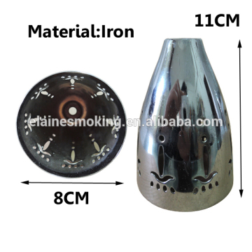 Factory Direct Sale cheap Stainless Iron Hookah Shisha Wind Cover
