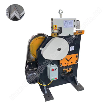 Customizable Angle Steel Iron Worker: Manual Hydraulic Electric Die Cutting Machine