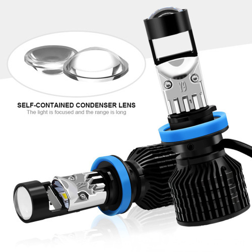Y9 Car Lamp Bulb Laser Headlight 9005 9006 H11 Bi-LED Projector Headlight H7 LED Light