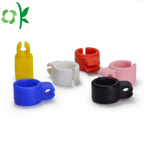 Thời trang Convenien hút thuốc lá Silicone Nhẫn Thuốc lá Chủ