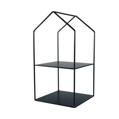 fashionable House Cake Rack display stand