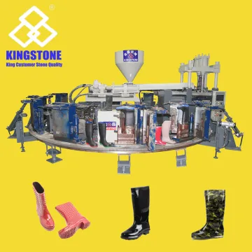 Full Automatic Rotary Single Color Gumboots Injection Molding Machine