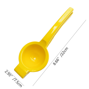 BILIVIN Kitchen Metal Lemon Juicer - Yellow