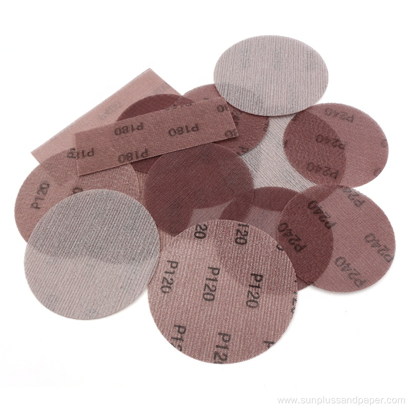 Aluminum Oxide Abrasive Net 6'' Sand Discs