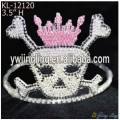 Halloween Holiday Rhinestone Skull Pageant Crowns