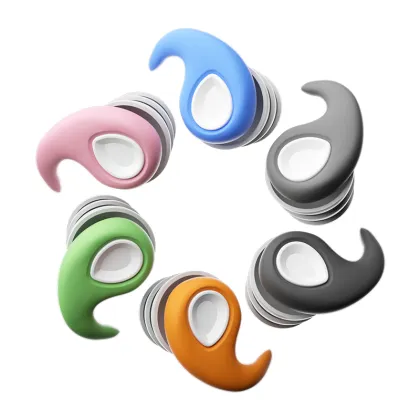 ES600 Nano Silicone Noise Cancelling Waterproof Earplugs for Adults and Children