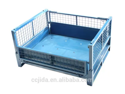 Foldable mesh logistics equipment