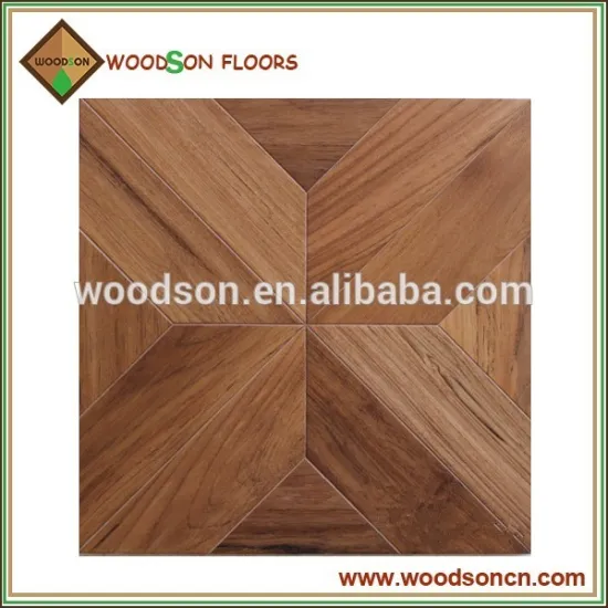 Natural Plain American Walnut Engineered Wood Parquet Flooring For Sale