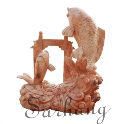 Marble crap statue