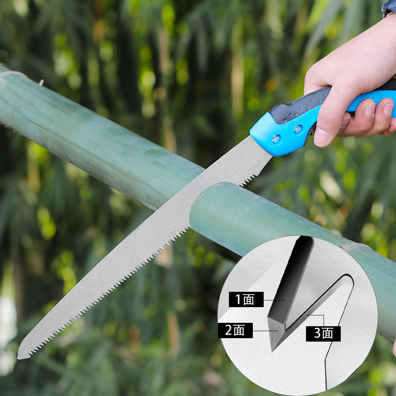 Handmade portable carpenter saw logging garden pruning tool outdoor camping garden hand saw with Plastic Handle