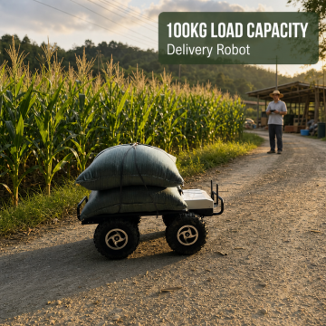 100KG Electric Autonomous Transport Vehicle Family Farm Remote-control Vehicle