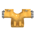 D11XE Bulldozer Exhaust Manifold 349-2933, C32 Engine Exhaust Manifold 3492933