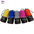 100%Polyester Pure Color Microfiber Suede Handduk