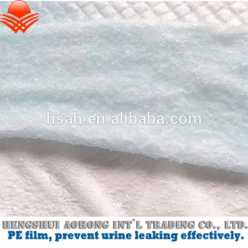 Clean and Safe Paper Urine Pads with PE leakproof Film