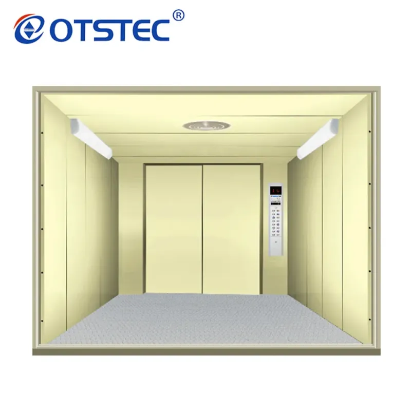 Custom Freight Elevator for Warehouse Machine Room