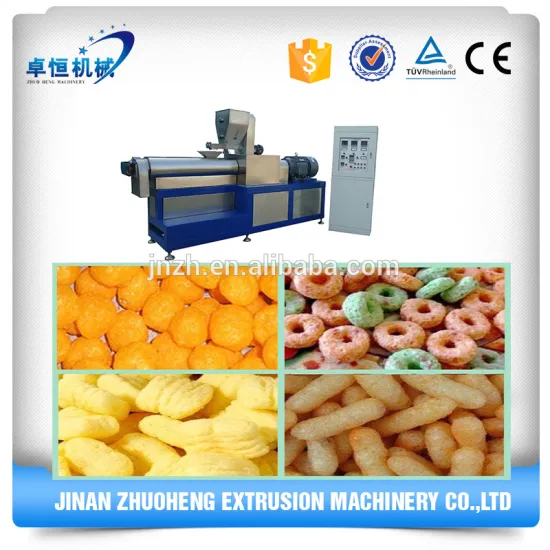 China supplier small inflating snack food making machine