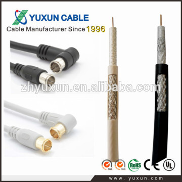 thin RG6 coaxial cable for cctv camera