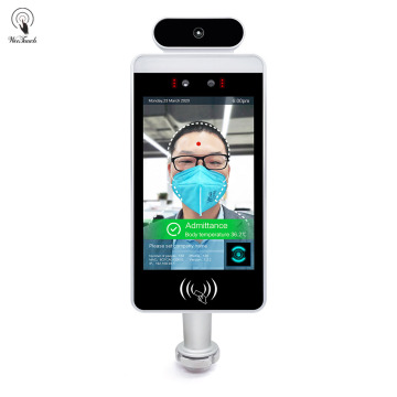 AI face recognition temperature measurement
