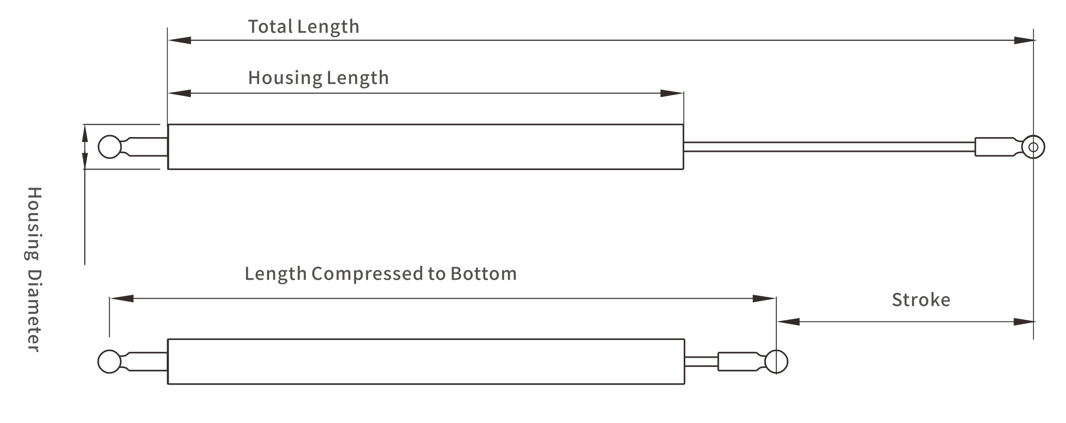 Anti-Slam door sliding dampers