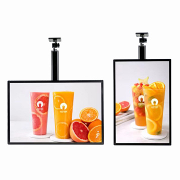 Super Thin Menu Light Box with Aluminum Alloy Edging for Restaurant Shop Store Promotion